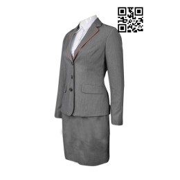 BWS073 Design  suit style  Travel reception Guide uniforms Travel agency uniforms Custom made suit style Suit shop BWS073 Design  suit style  Travel reception Guide uniforms Travel agency uniforms Custom made suit style Suit shop